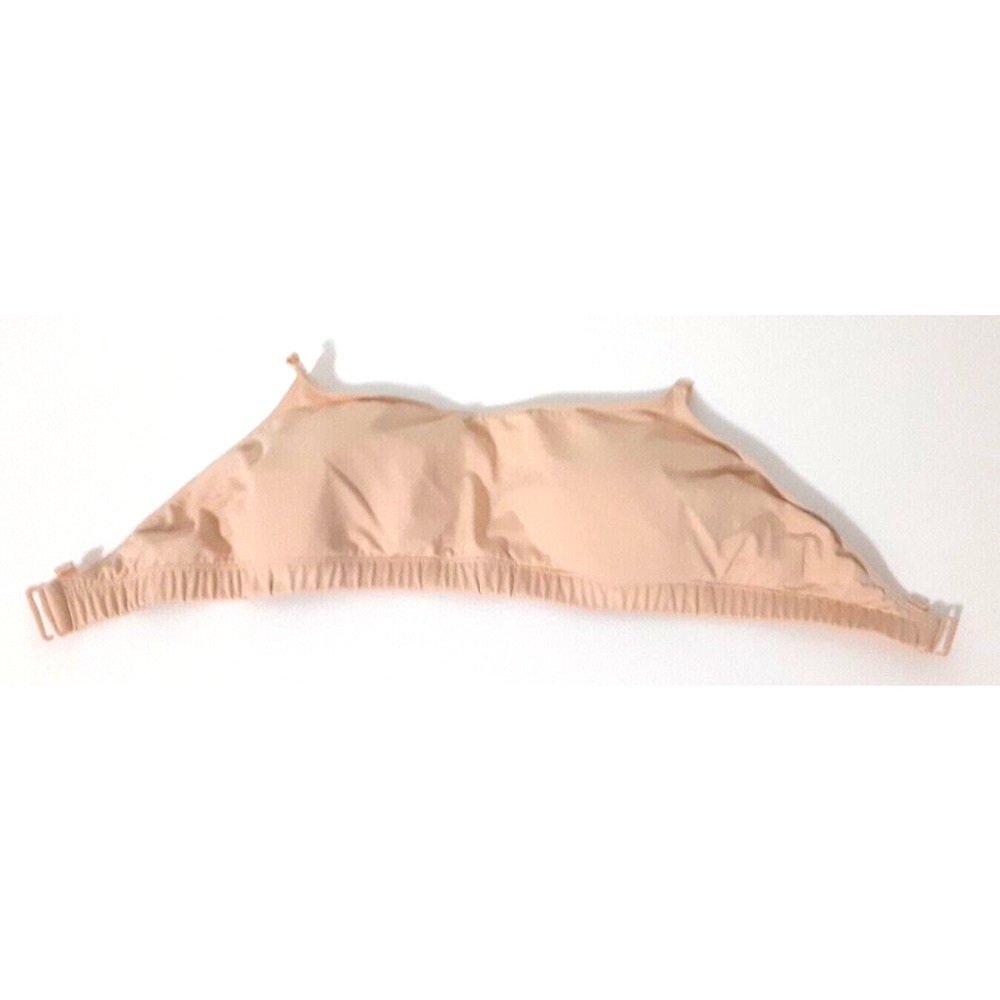 Capezio Women's Dance Bra Backless Beige No Pads Smooth Size XL No Straps